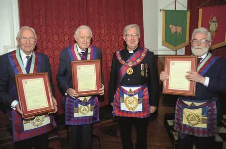 Prince of Wales's Chapter No 259 Three Long Service Certificates